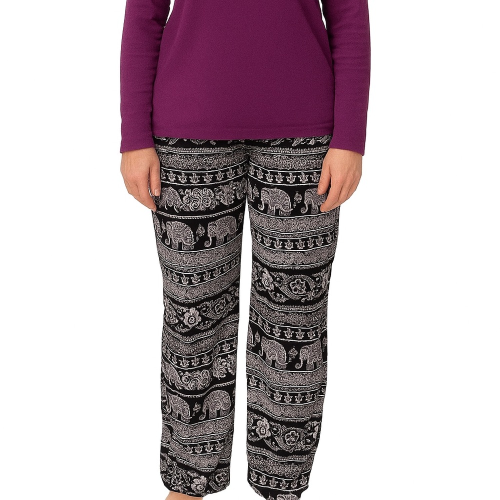 Angie Boho Soft Wide Leg Flare Women’s Pants